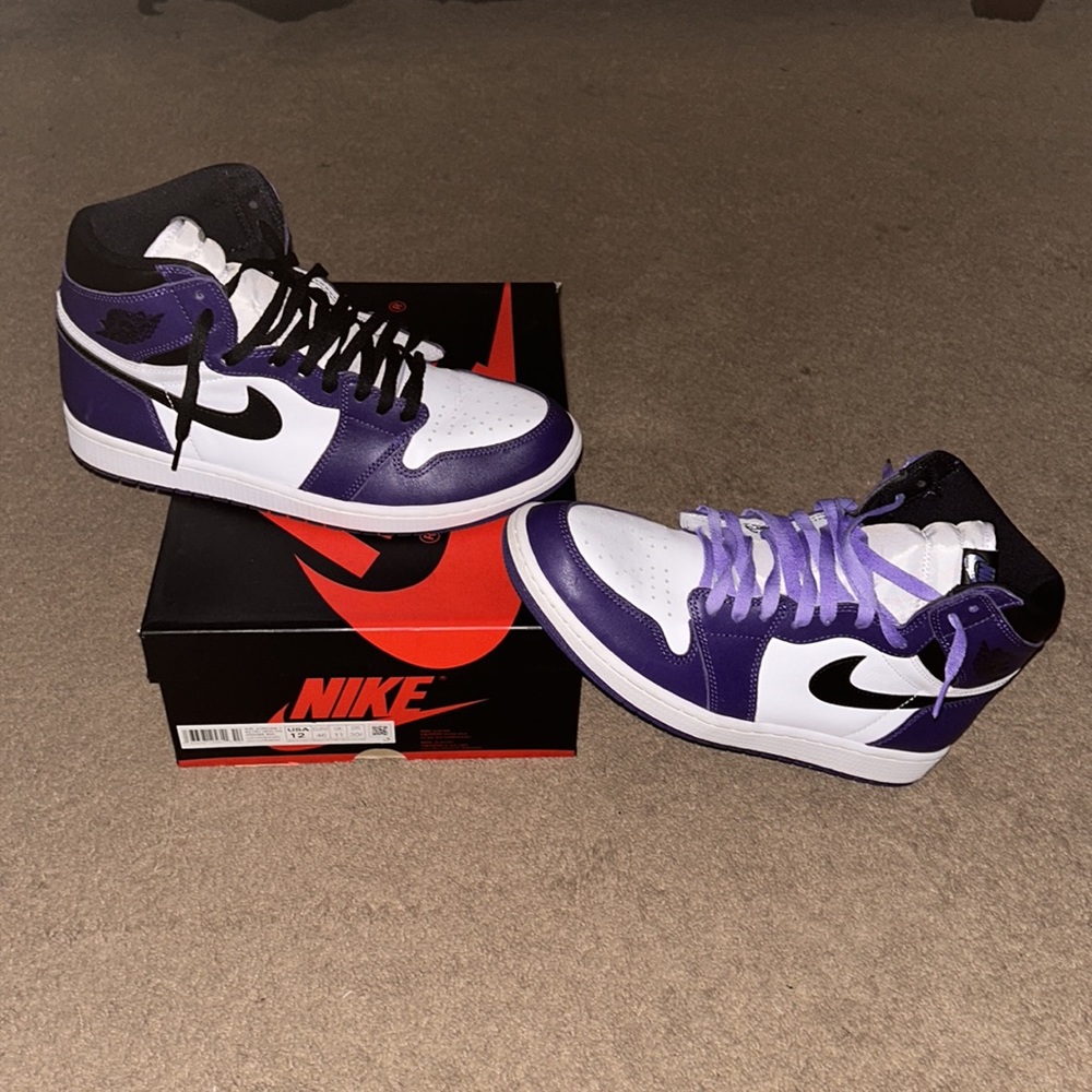 2020 Air Jordan 1 Retro High OG 'Court
Purple 2.0'